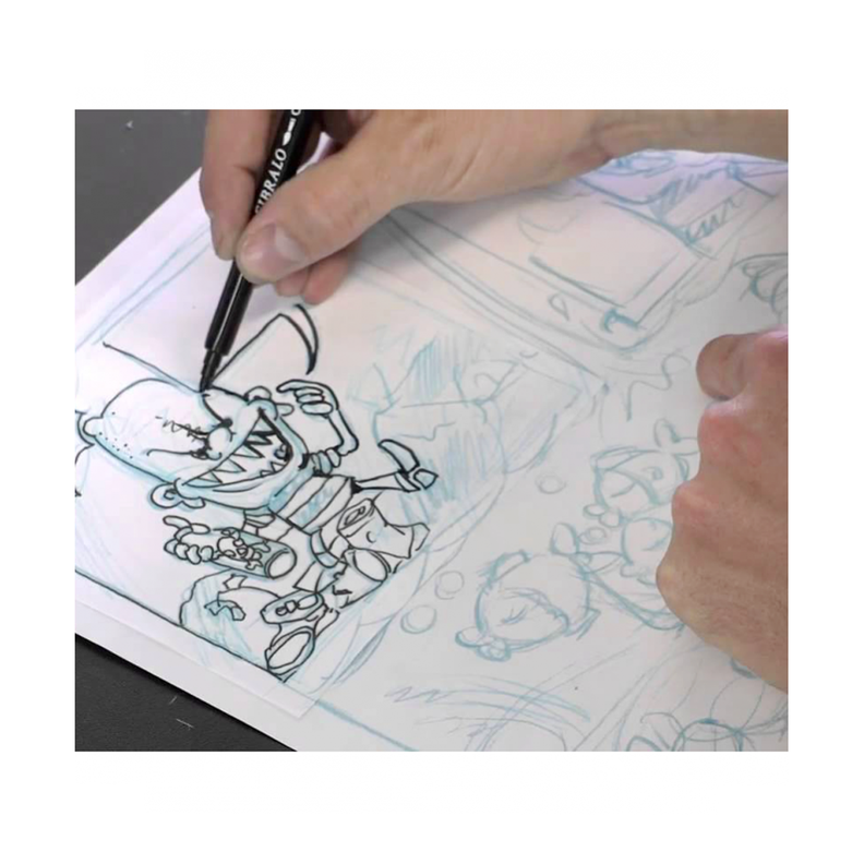 Lápices Non-Photo Sketcher Caran D Ache Set 2-2