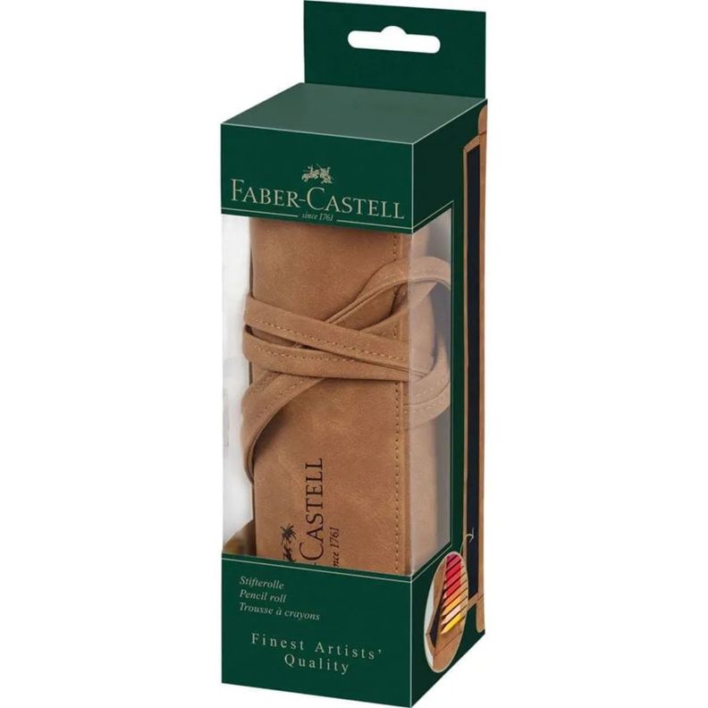 Estuche Enrollable Faber Castell Art & Graphic Cuero-0