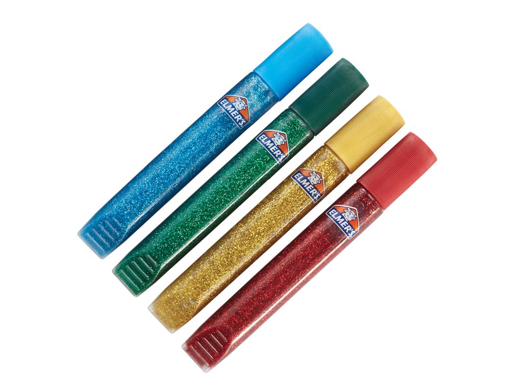 Pack Pegamento Glitter En Tubo Elmers Caja X30-1