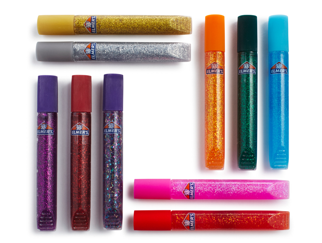 Pack Pegamento Glitter En Tubo Elmers Caja X30-2