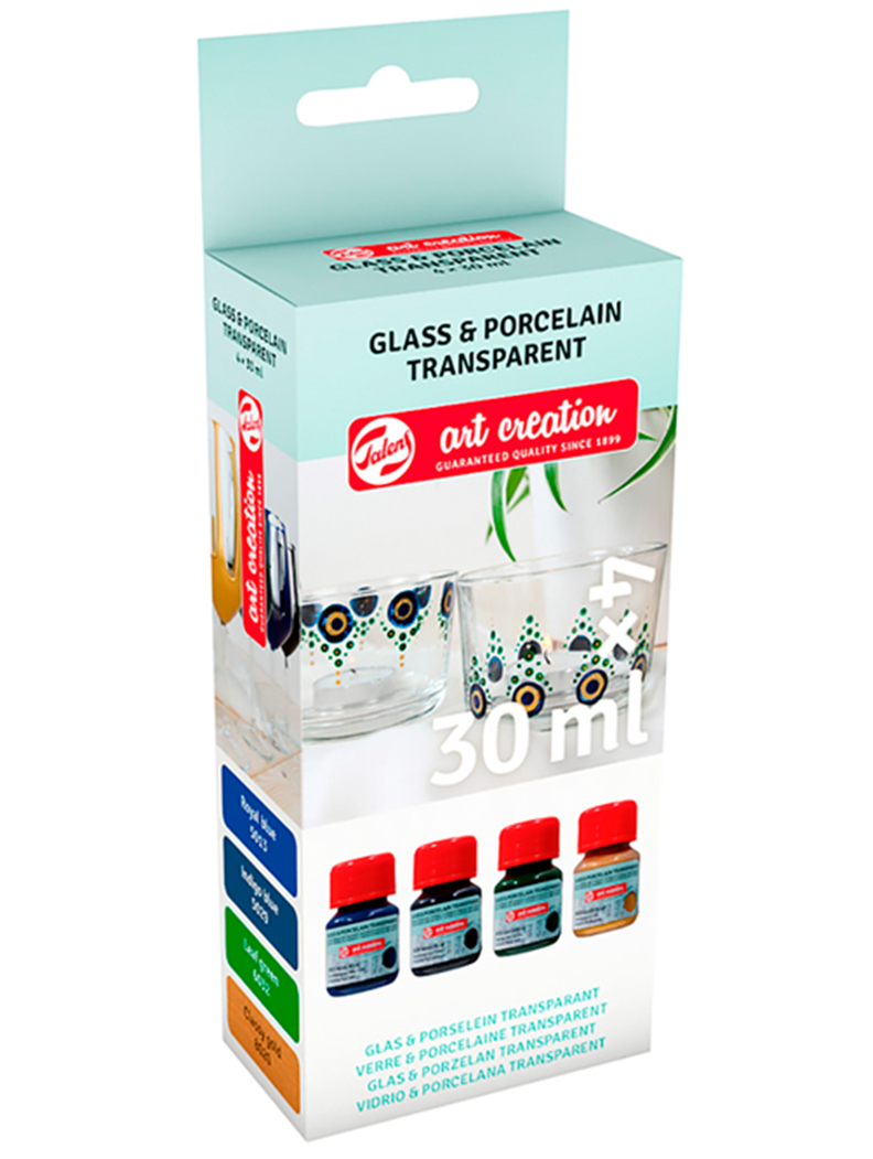 Pintura Para Porcelana y Vidrio Transparente Art Creation-0