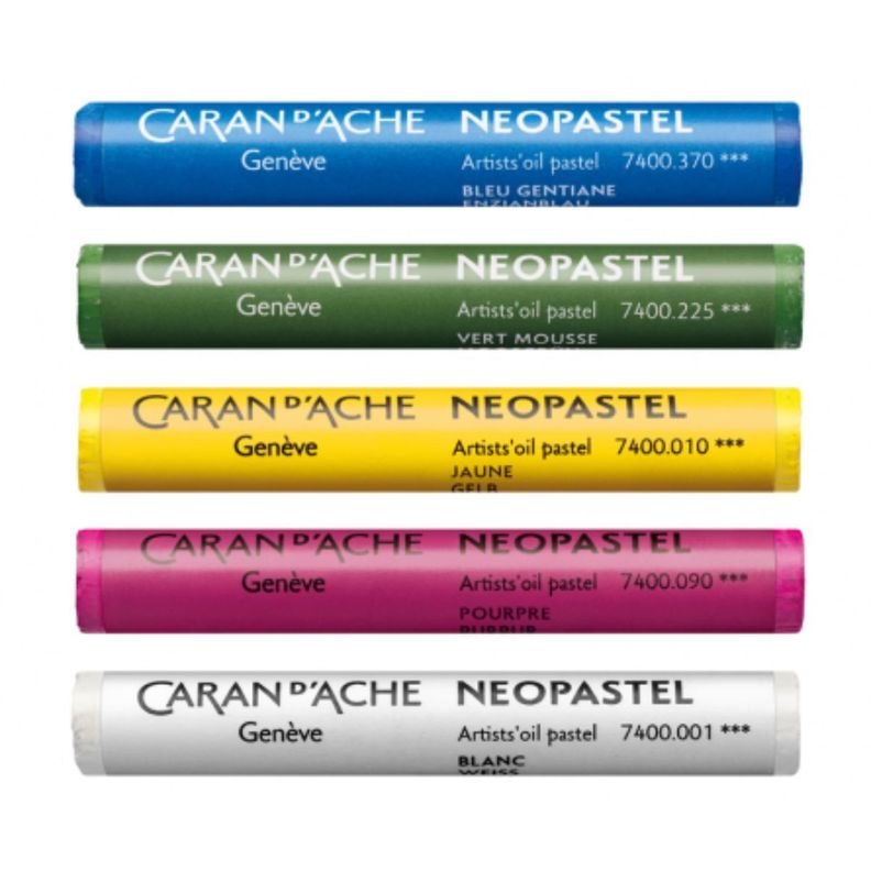 Pasteles Extra Finos Neopastel Caran d Ache Set 12 Colores-2