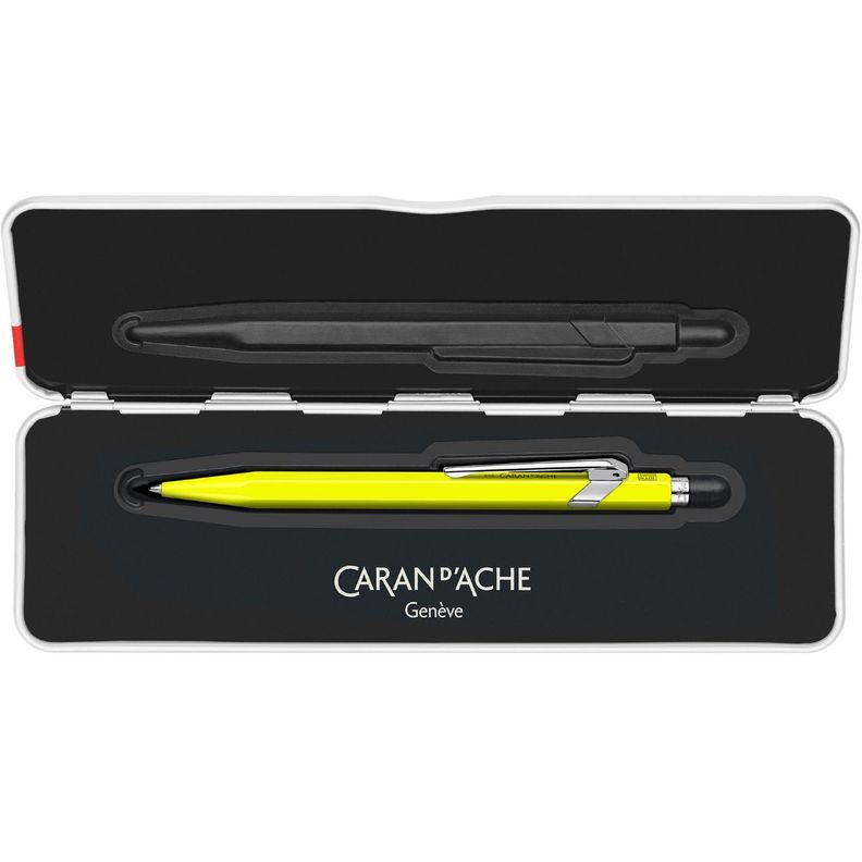 Bolígrafo Caran d Ache 849 Fluor Amarillo-3