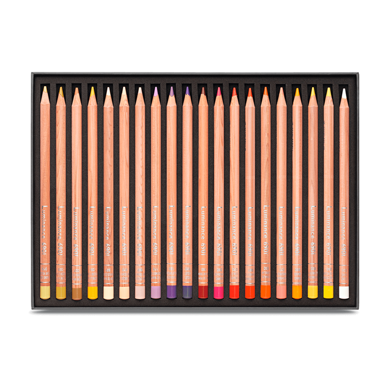 Lápices Luminance Caran d Ache Set 40 Colores-1