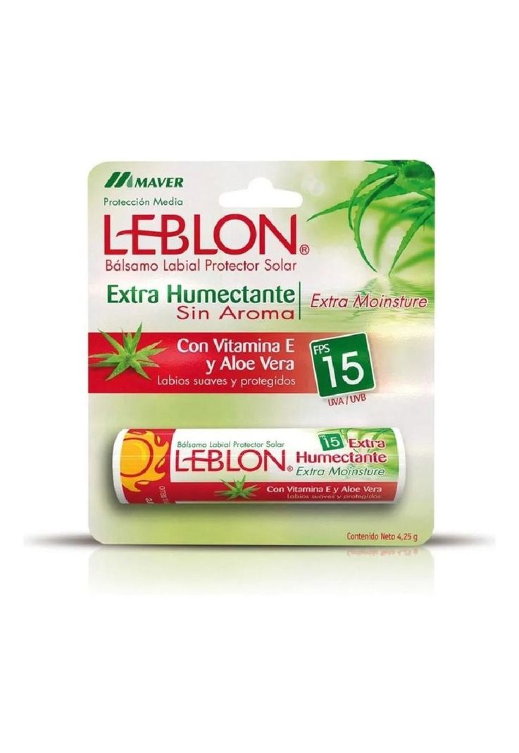 Balsamo Labial (prot.solar) Leblon Fps15 - Vitamina Y Aloe V-0