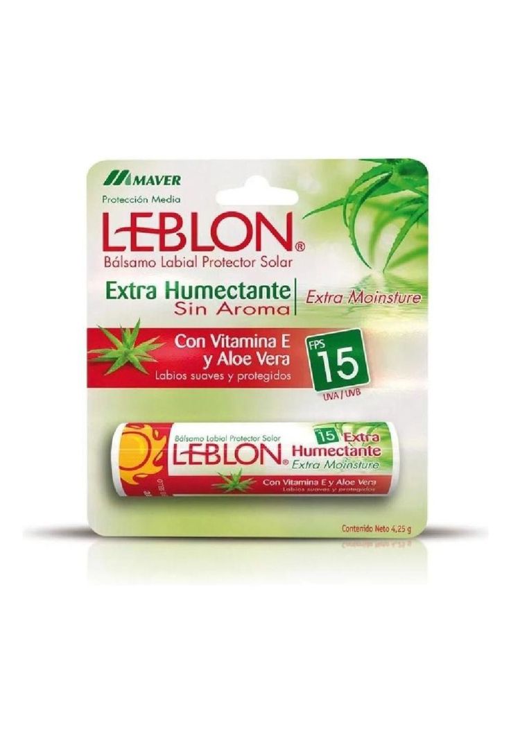 Balsamo Labial (prot.solar) Leblon Fps15 - Vitamina Y Aloe V-2
