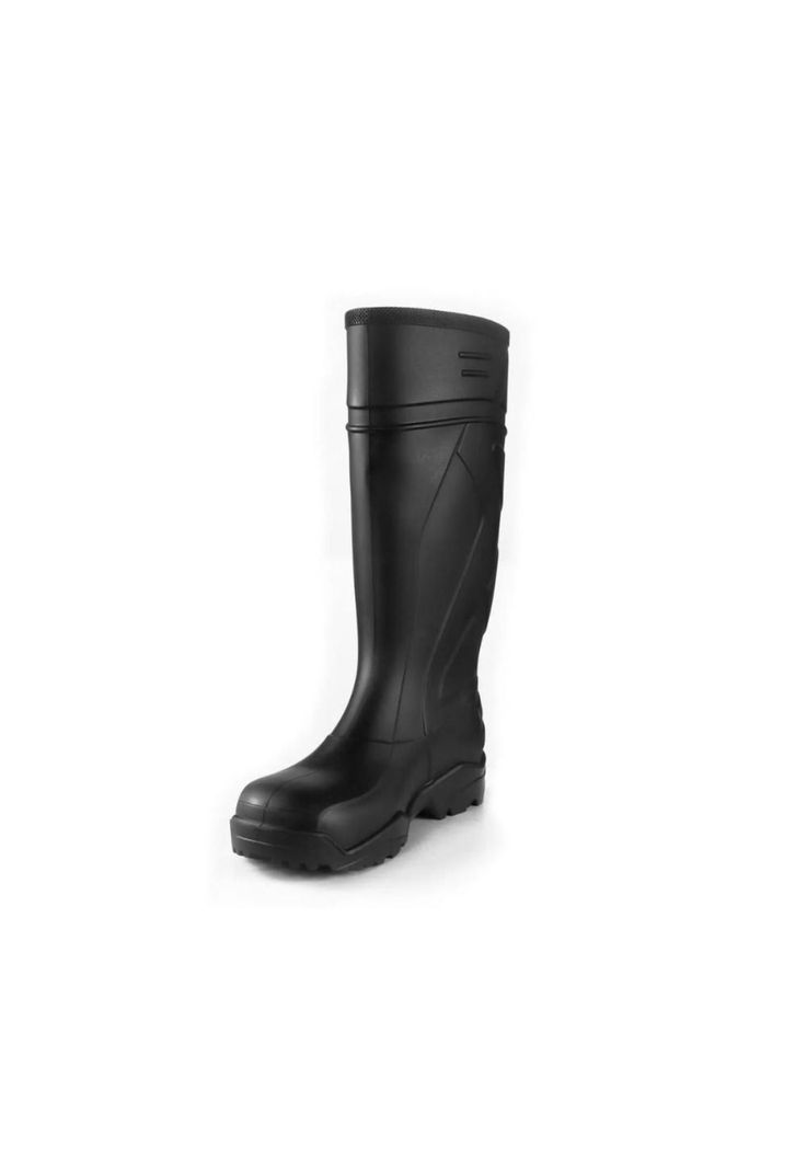 Bota De Agua Negra Certificada (punta/planta/dielectrica)-1