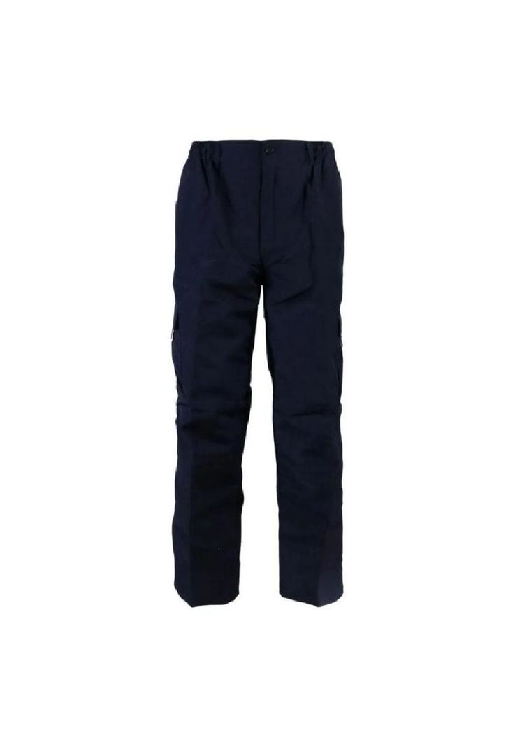 Pantalon Cargo Poplin Con Forro Polar-0
