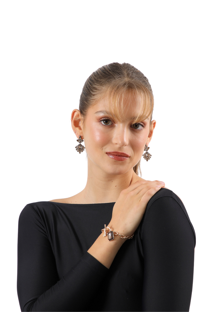 Pulsera Blanda Vira Dorado Humana-1