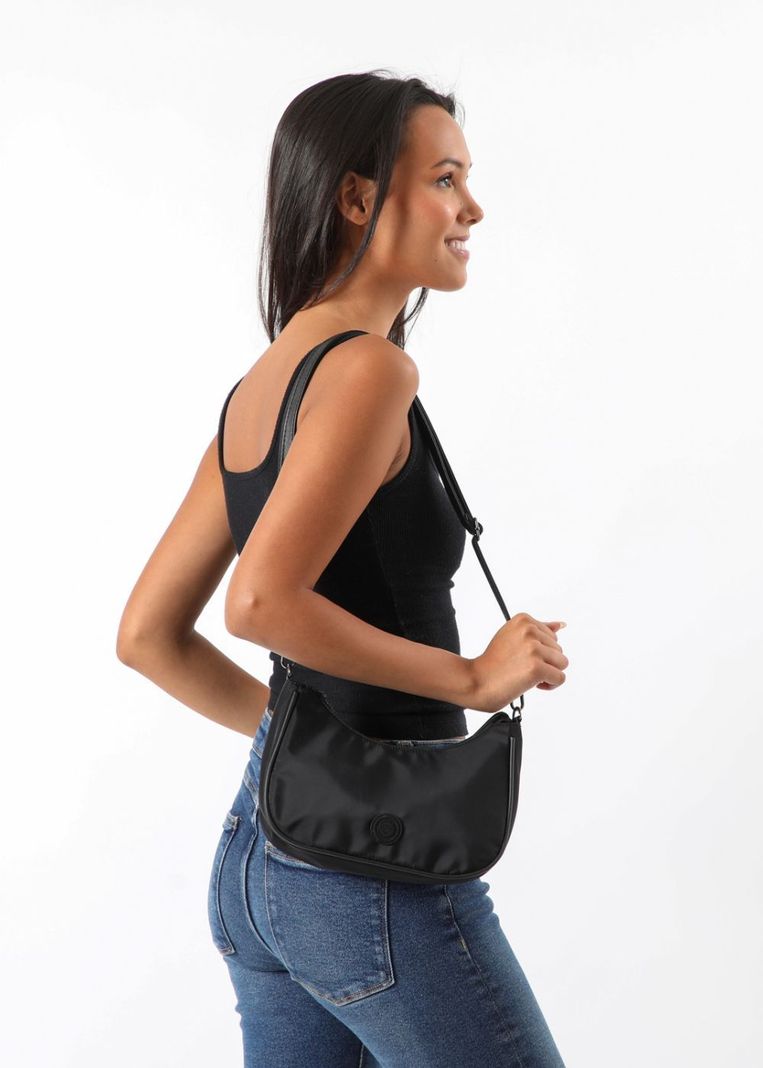Cartera Cruzada Milos Black Negra i-D-3