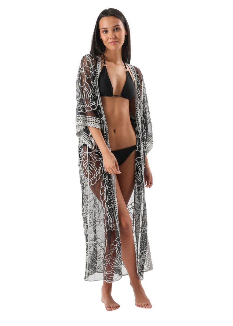 Kimono Mandala Negro Humana-0