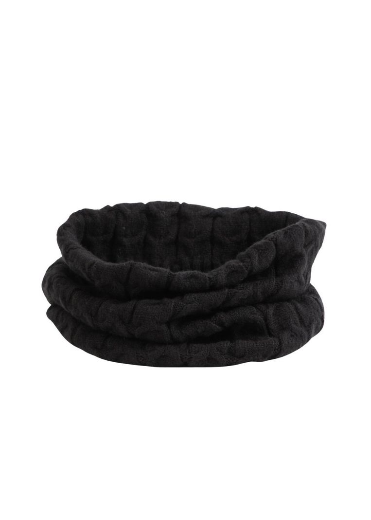 Cuello Lana Juana Negro Humana-0