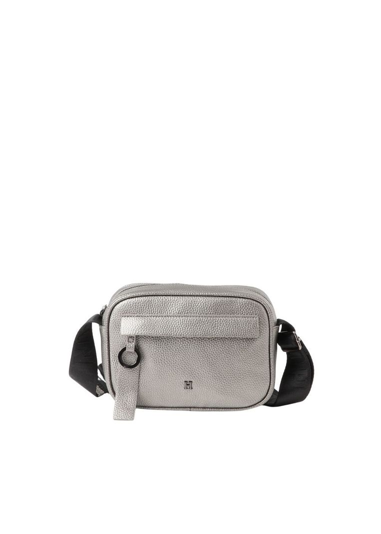 Cartera Cruzada Brenda Plateado Humana-0