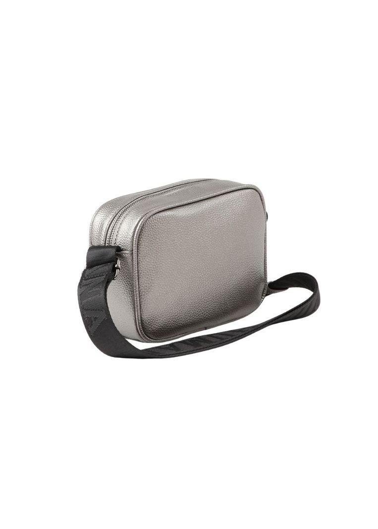 Cartera Cruzada Brenda Plateado Humana-1