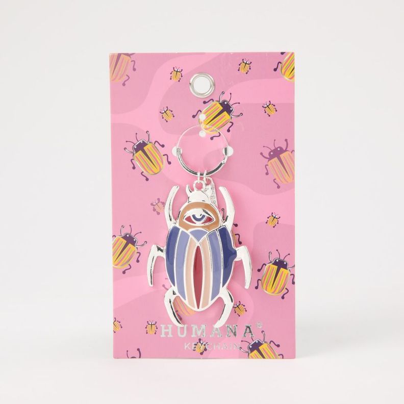 Llavero Beetle Dorado Humana-1