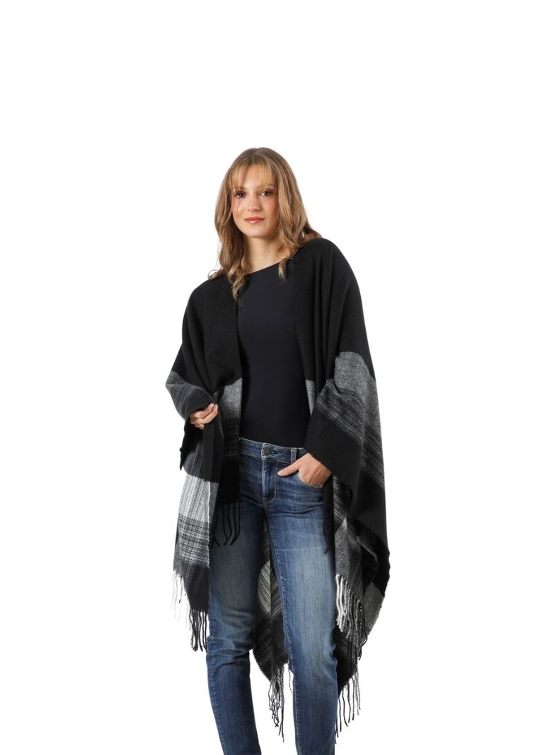 Poncho  Madeira Negro I-D-0