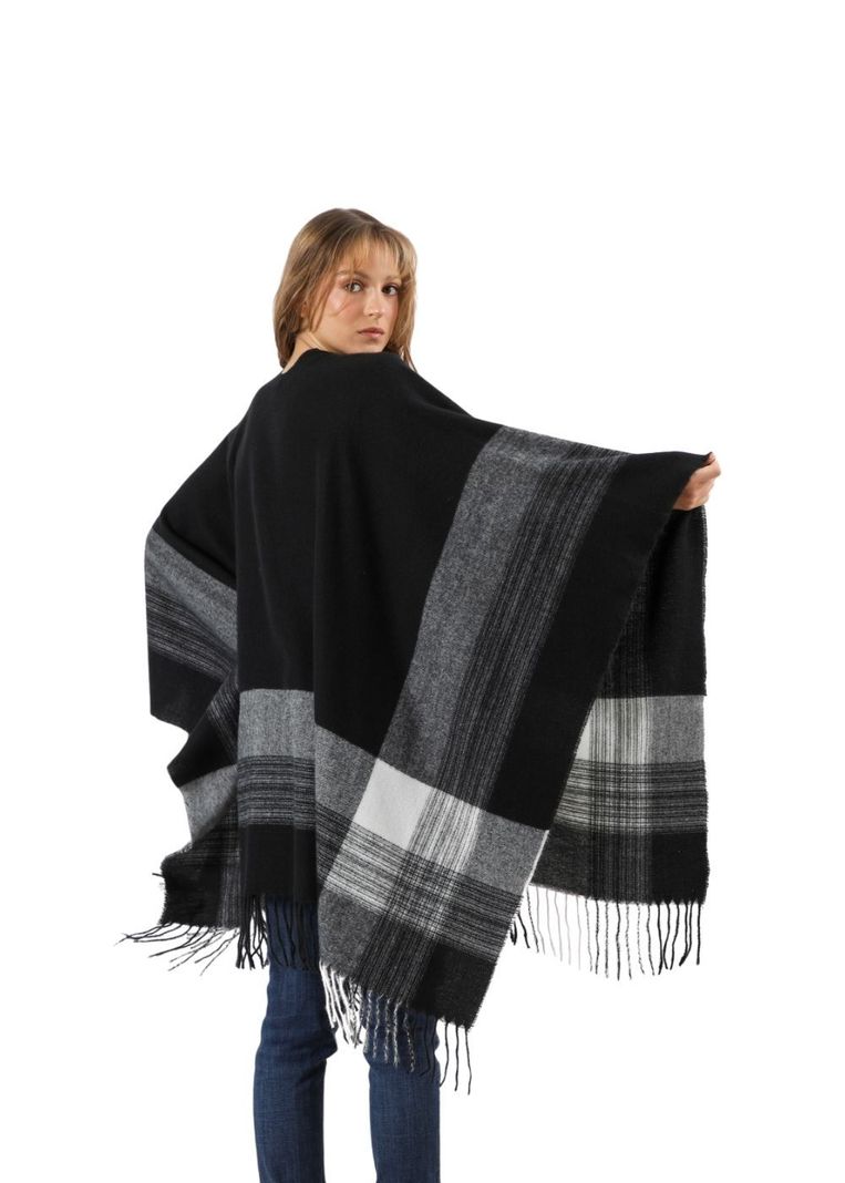 Poncho  Madeira Negro I-D-1