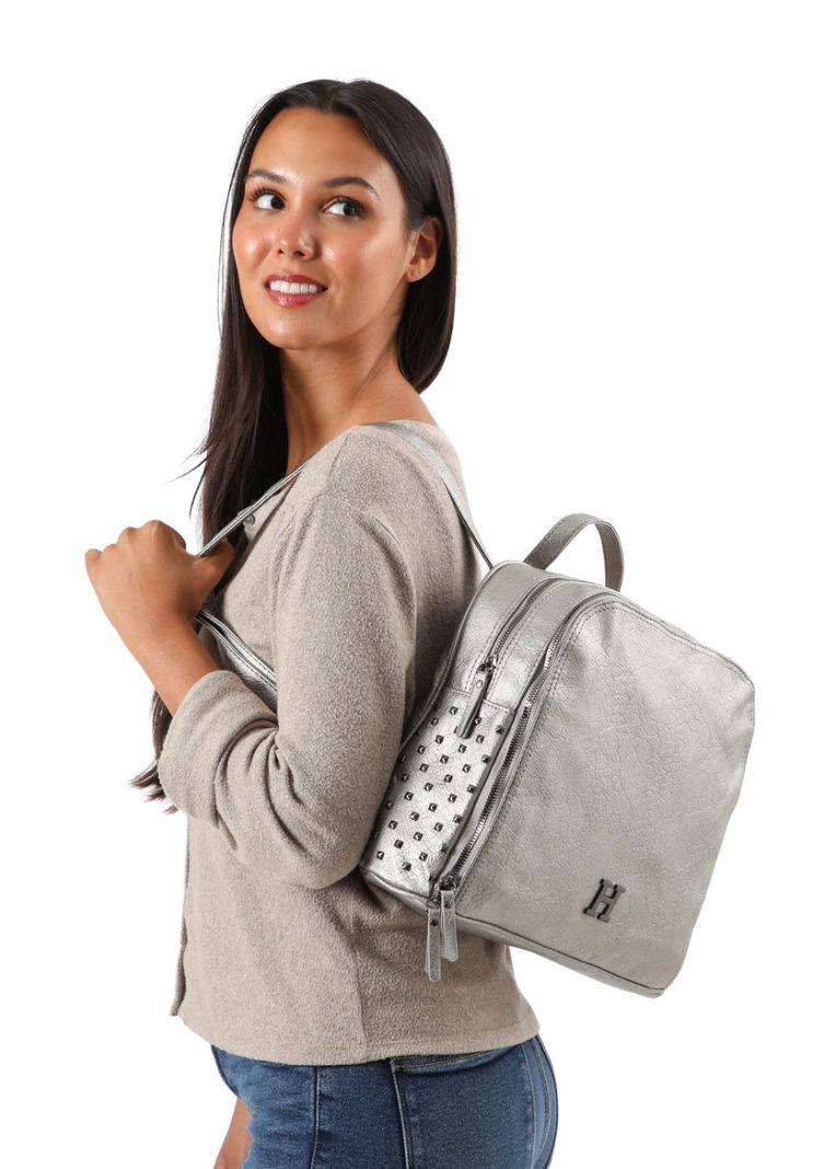 Mochila Ana Plateado Humana-4