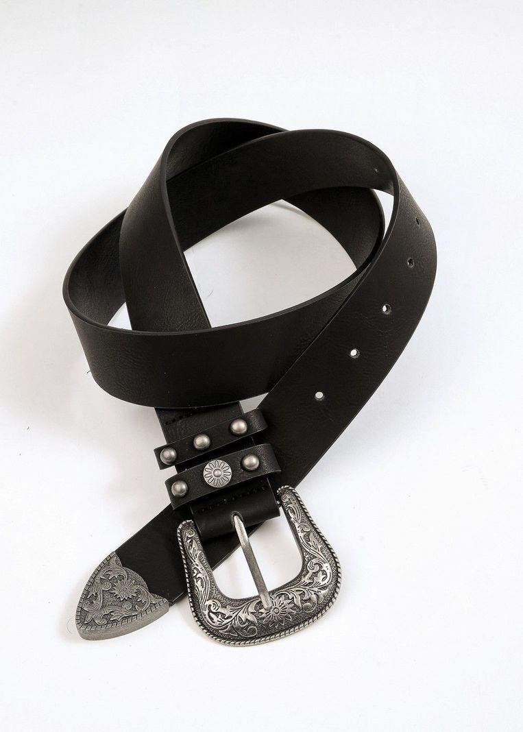 Cinturon Basic Negro Humana