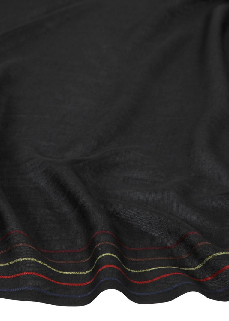Pañuelo Liso Cobain Negro Humana-1