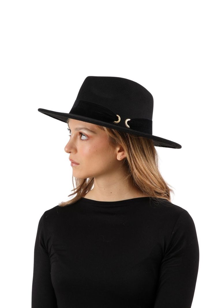 Sombrero Perseo Negro Humana-2