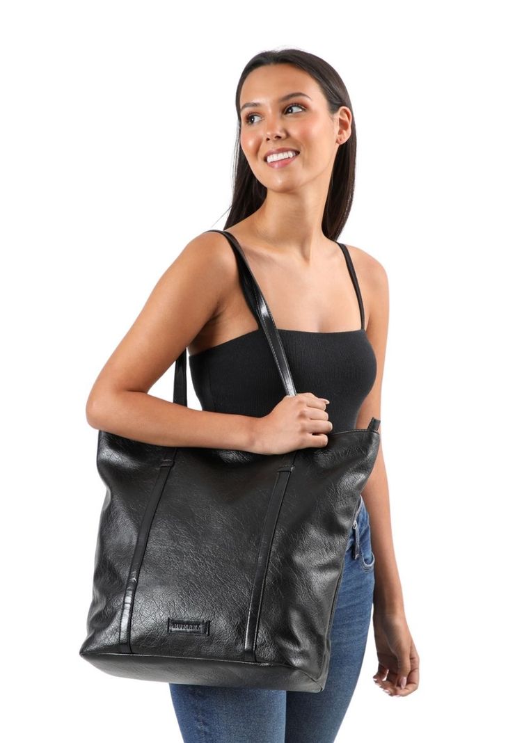 Cartera Hombro Adelia Negro Humana-4