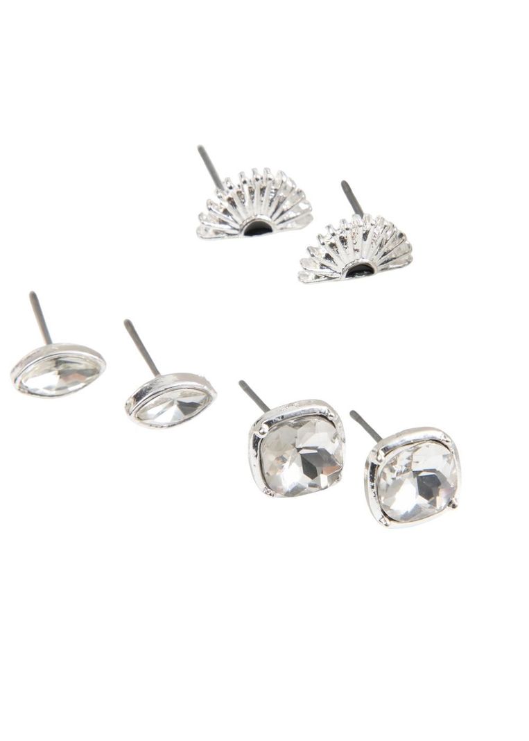 Aros Set Tira Plateado I-D-0