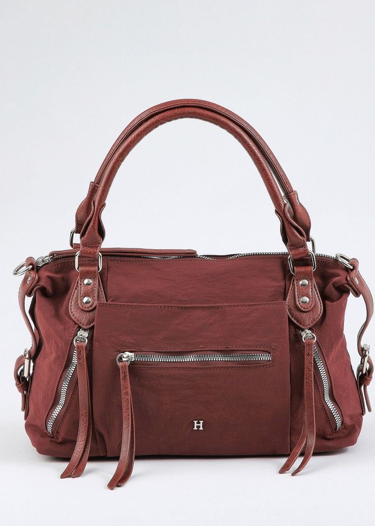 Cartera Cruzada Mini Vittoria Burgundy Humana Burdeo