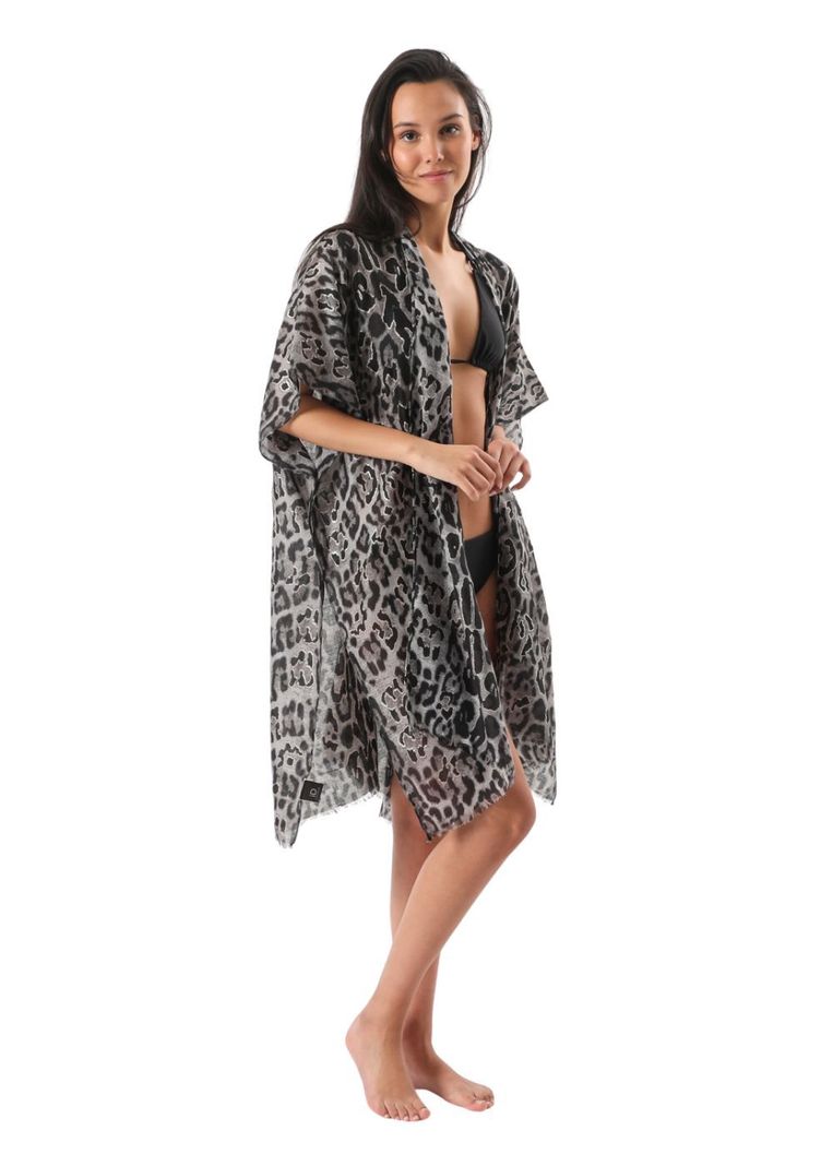 Kimono Leopard Gris i-D-0