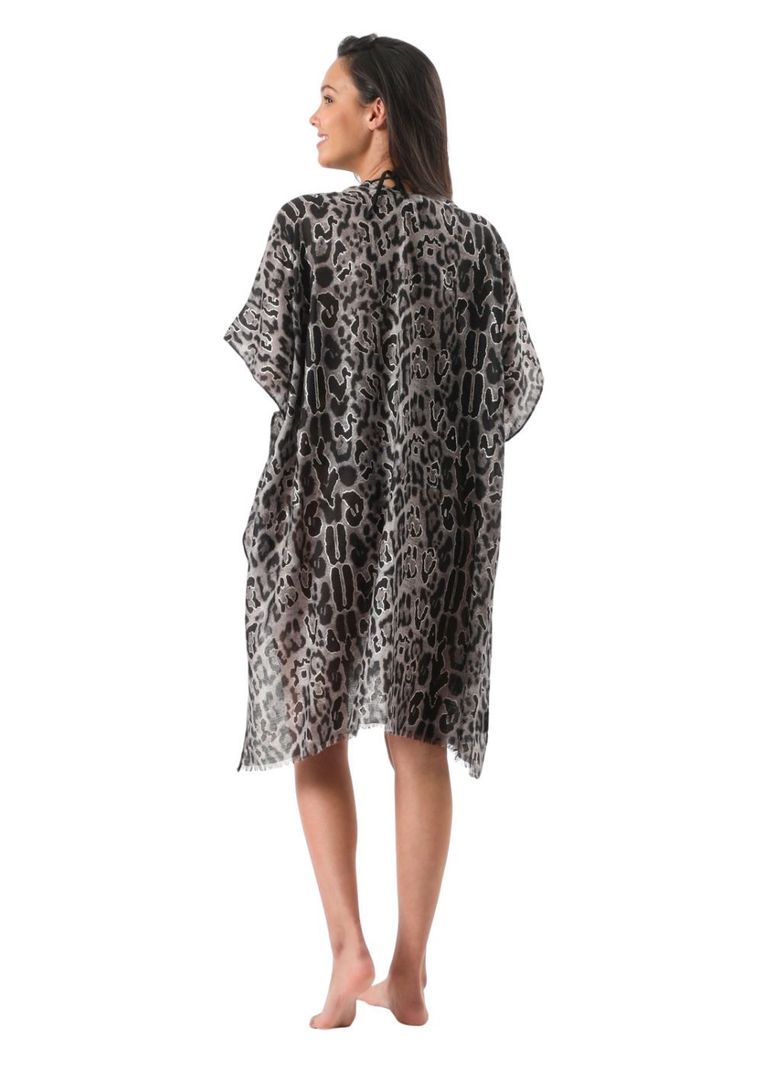 Kimono Leopard Gris i-D-1