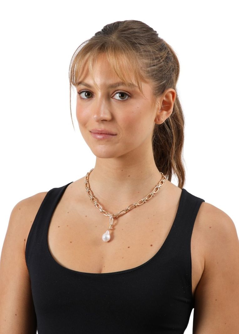 Collar Corto Ema Dorado I-D-1