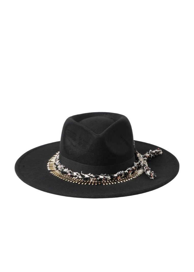 Sombrero Poseidón Negro Humana-0
