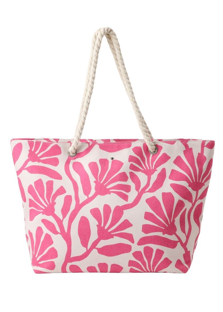Bolso De Playa Norwich Rosado i-D-0