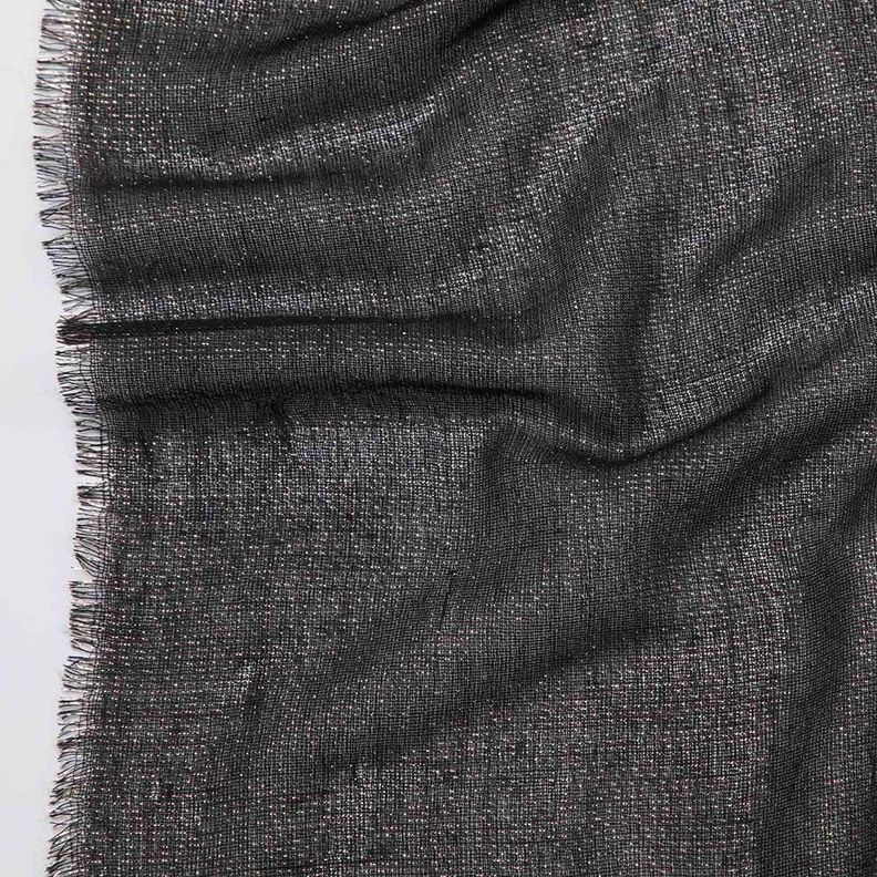 Pañuelo Liso Saona Negro Humana-1