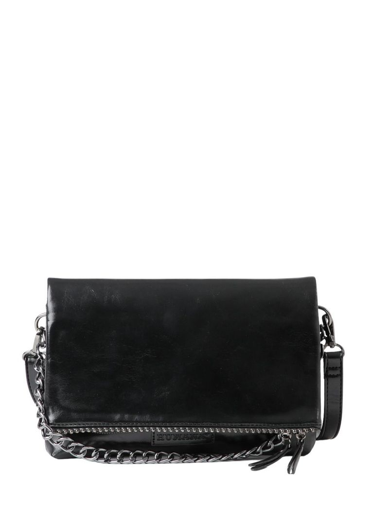 Cartera Cruzada Annie Negro Humana-0