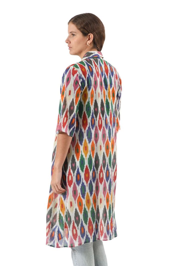 Kimono Mosaic Naranjo Humana-1