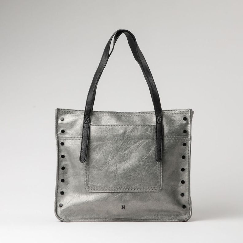 Cartera Hombro Gandía Plateada Humana-0