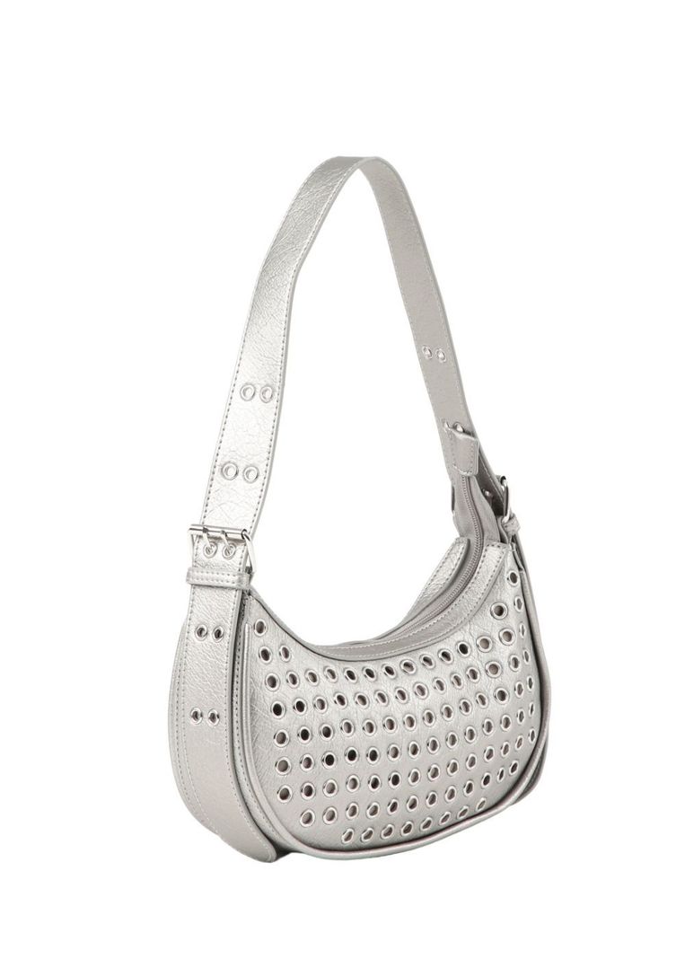 Cartera Hombro Amelie Plateado I-D-1