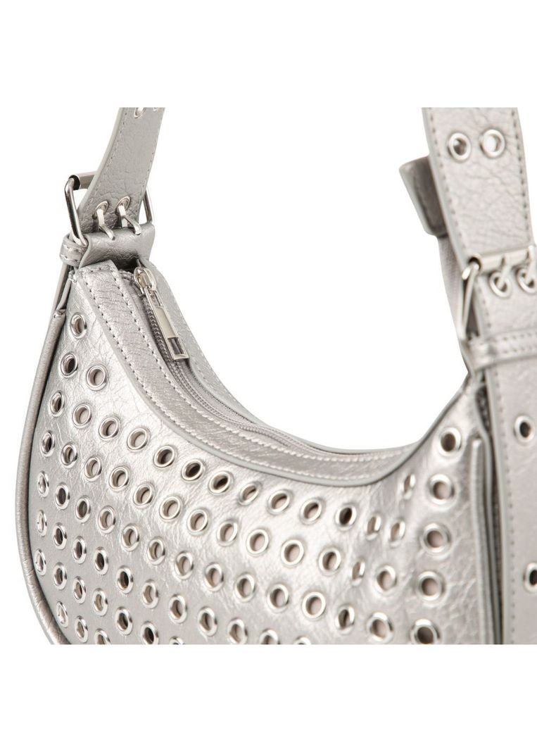 Cartera Hombro Amelie Plateado I-D-2