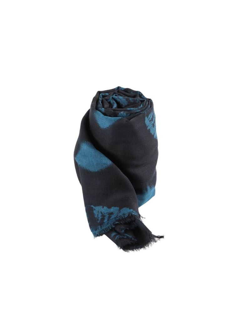 Pañuelo Estampado Diamela Negro I-D