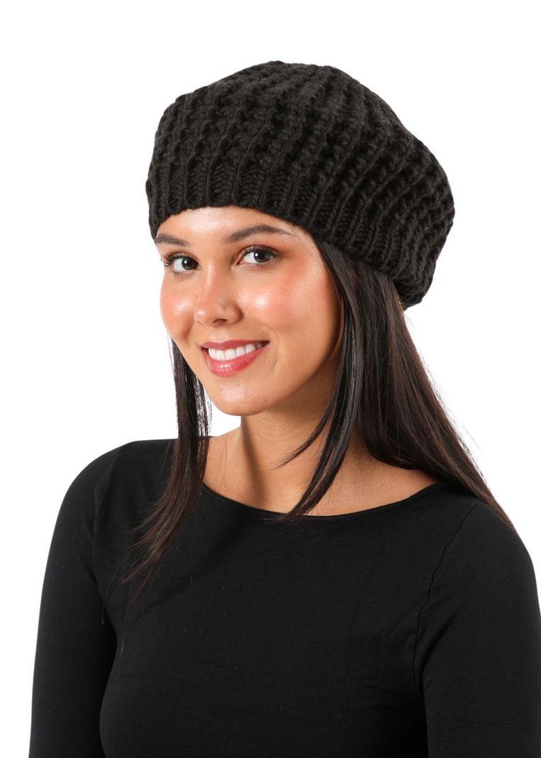 Gorro Boina Luna Negro I-D-1