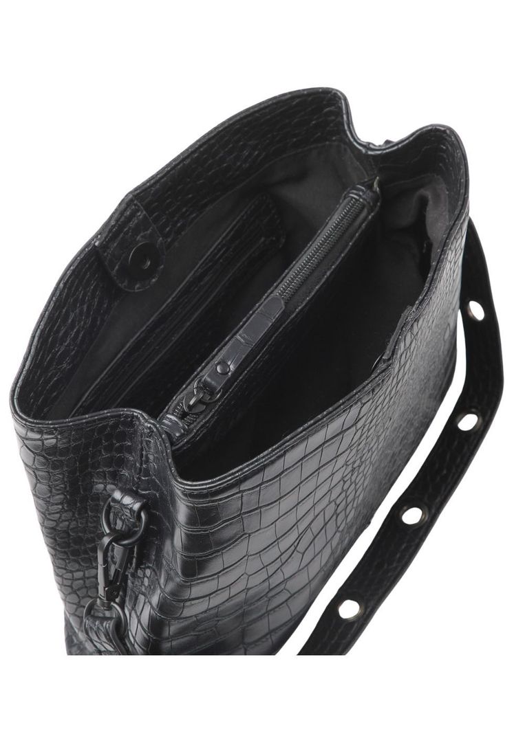 Cartera Cruzada Alba Negro Humana-3