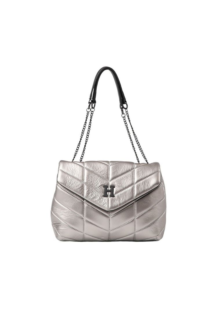 Cartera Hombro Alina Plateado Humana-0