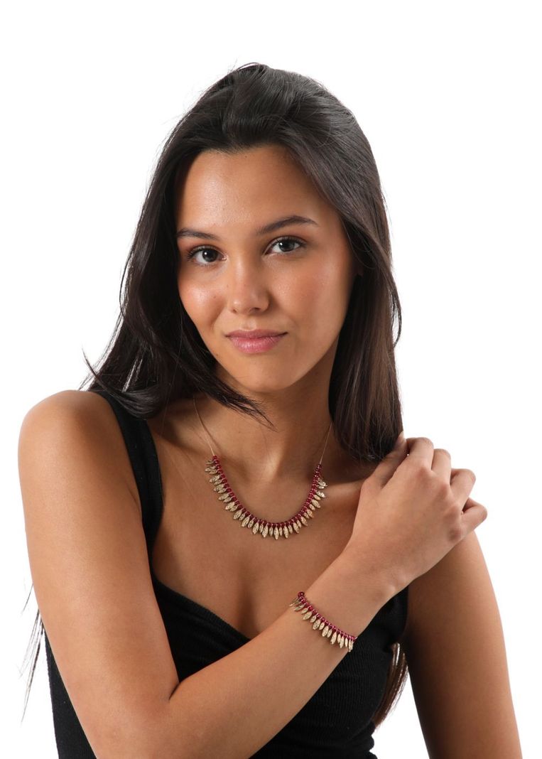 Pulsera Blanda Málaga Fucsia Humana-1