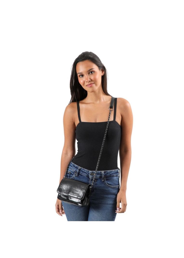 Cartera Mini Bag Ayesa Negro Humana-4