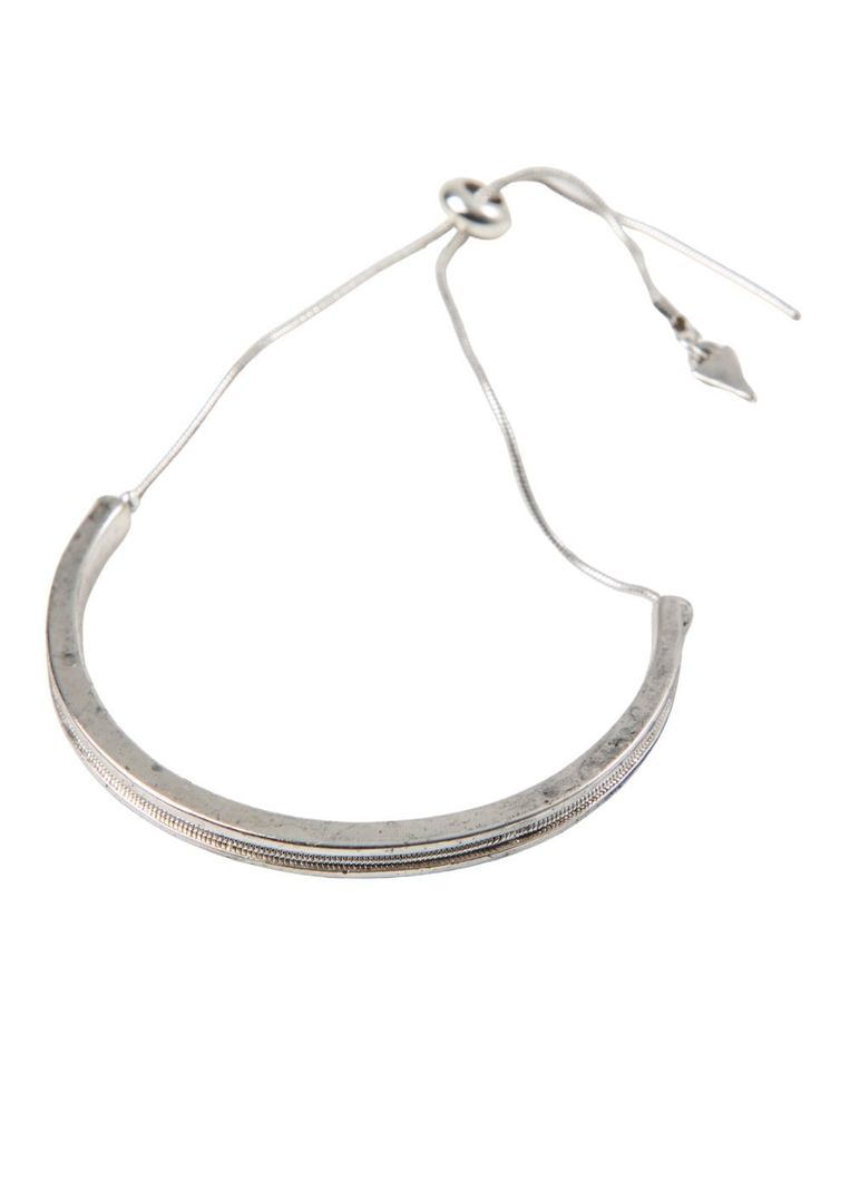 Pulsera Blanda Genesis Plateado Studio Humana-0