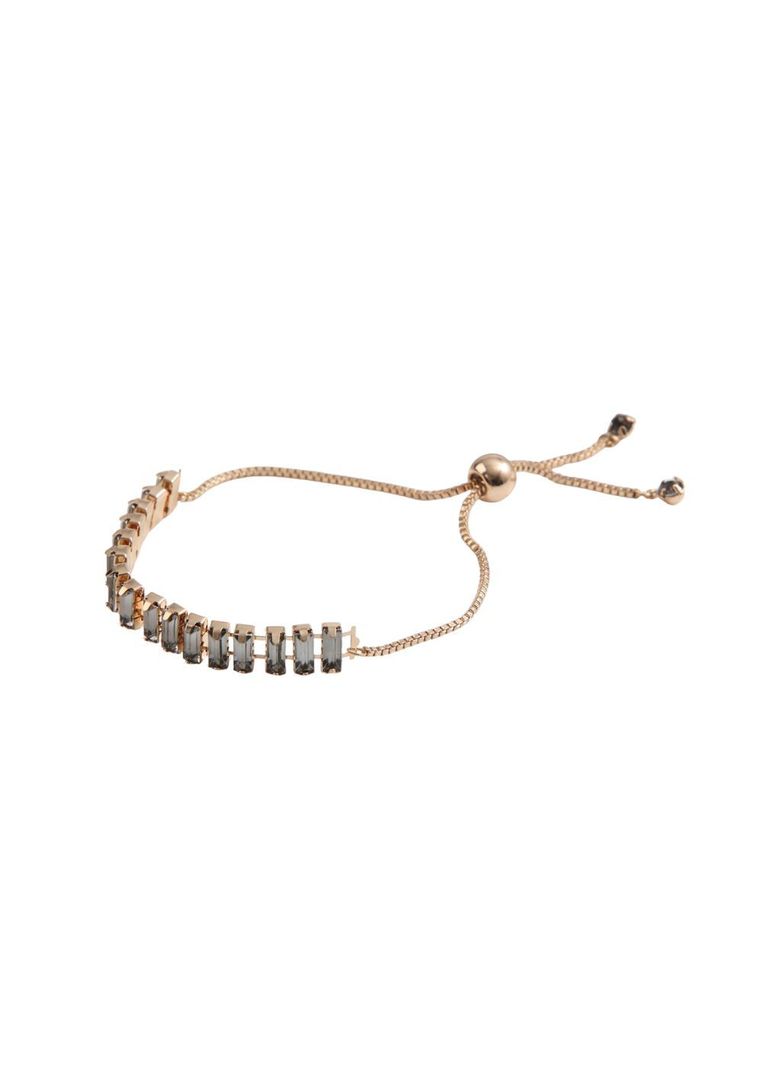 Pulsera Prisma Rectángulos dorado ID