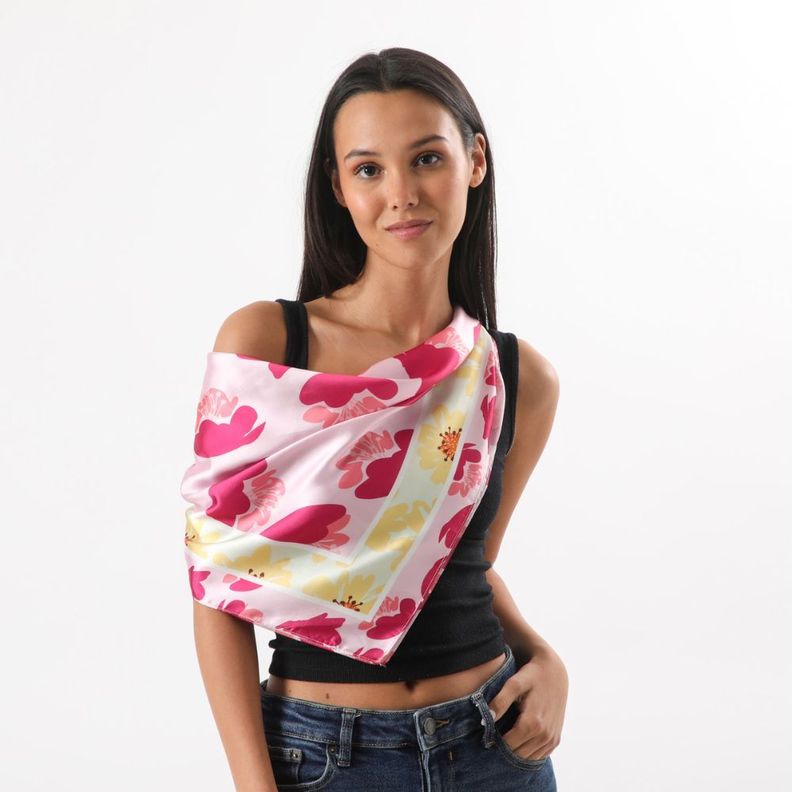 Bandana Cardo Rosada i-D-1