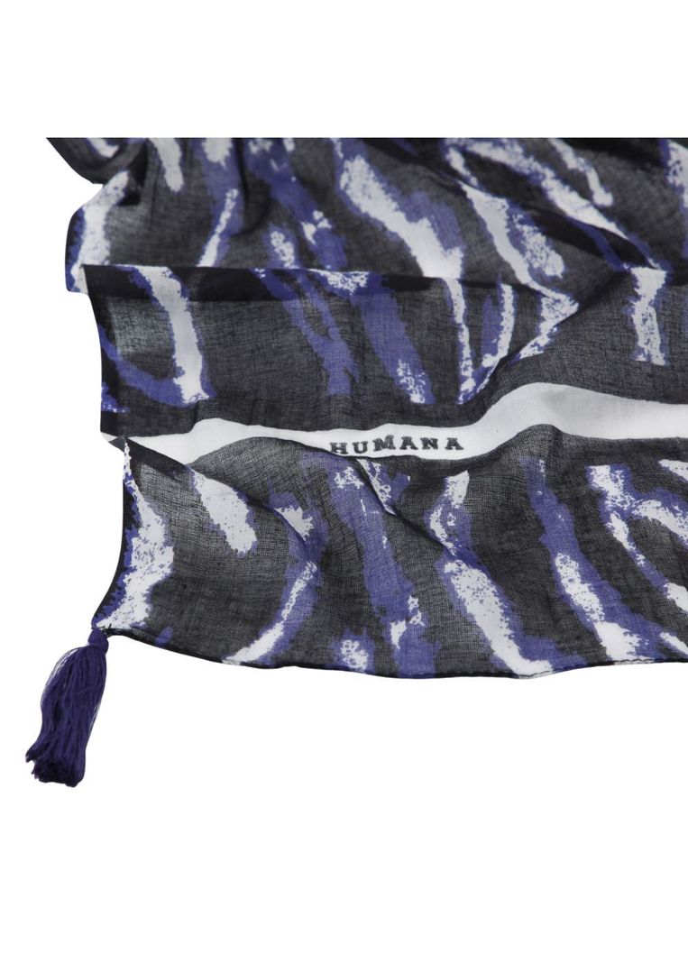 Pañuelo Estampado Anís Negro Humana-1