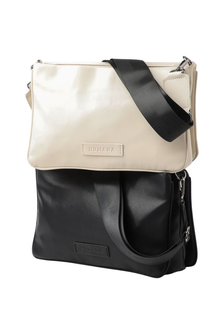 Cartera Cruzada Beryl Blanco Humana-1
